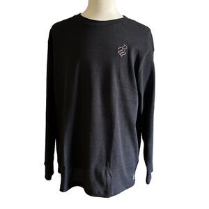 ROCAWEAR Men's Long Sleeves Ribbed Shirt Black Size 3XL NWT